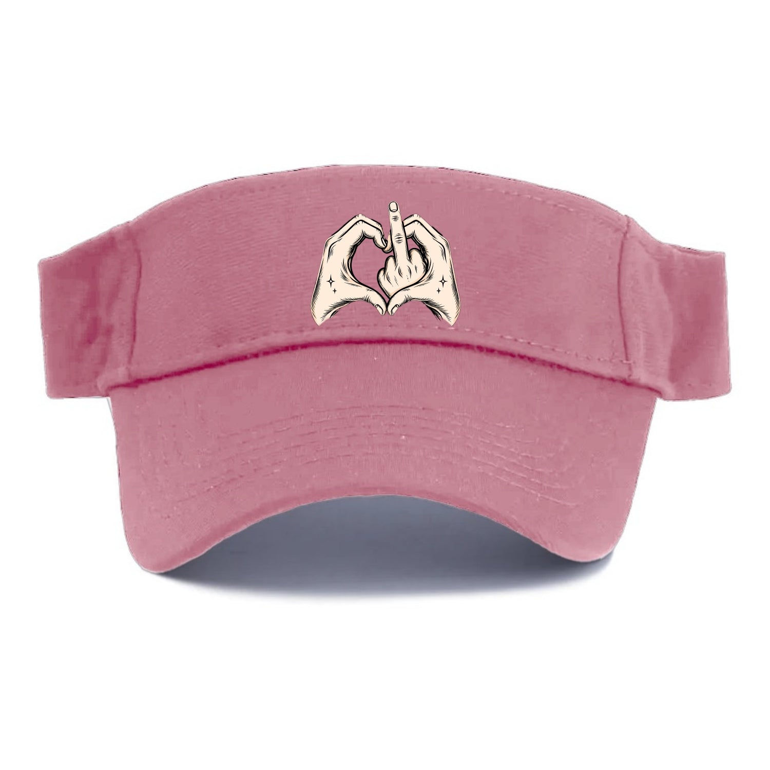 Love You Symbol - Visor - Pink