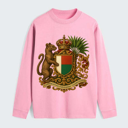 Madagascar Fossa Hunter  - Classic Long - Classic Long Sleeve Shirt - Pink