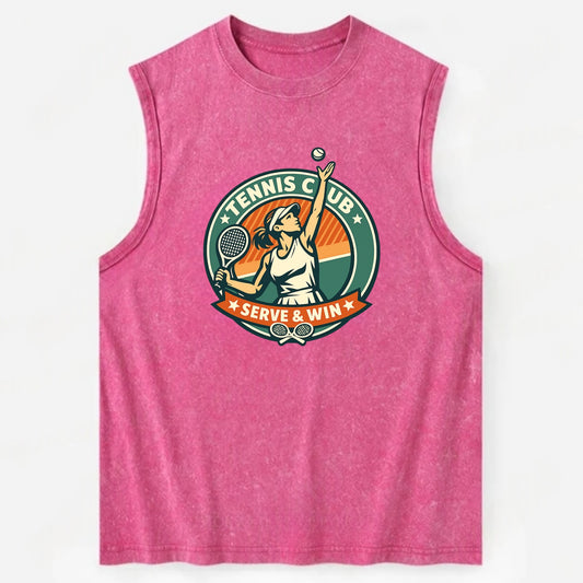 Ace in Motion - Vintage Washed Tank - Pink