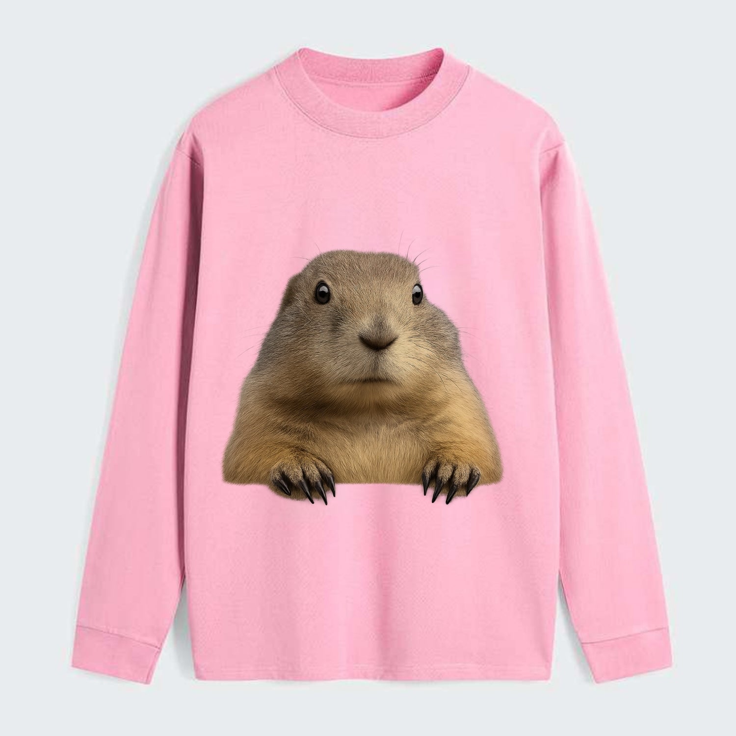 Prairie Dog  - Classic Long Sleeve Shirt - Pink