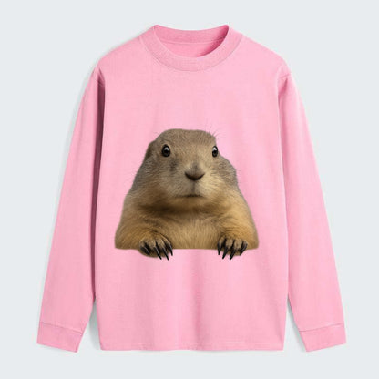 Prairie Dog  - Classic Long Sleeve Shirt - Pink