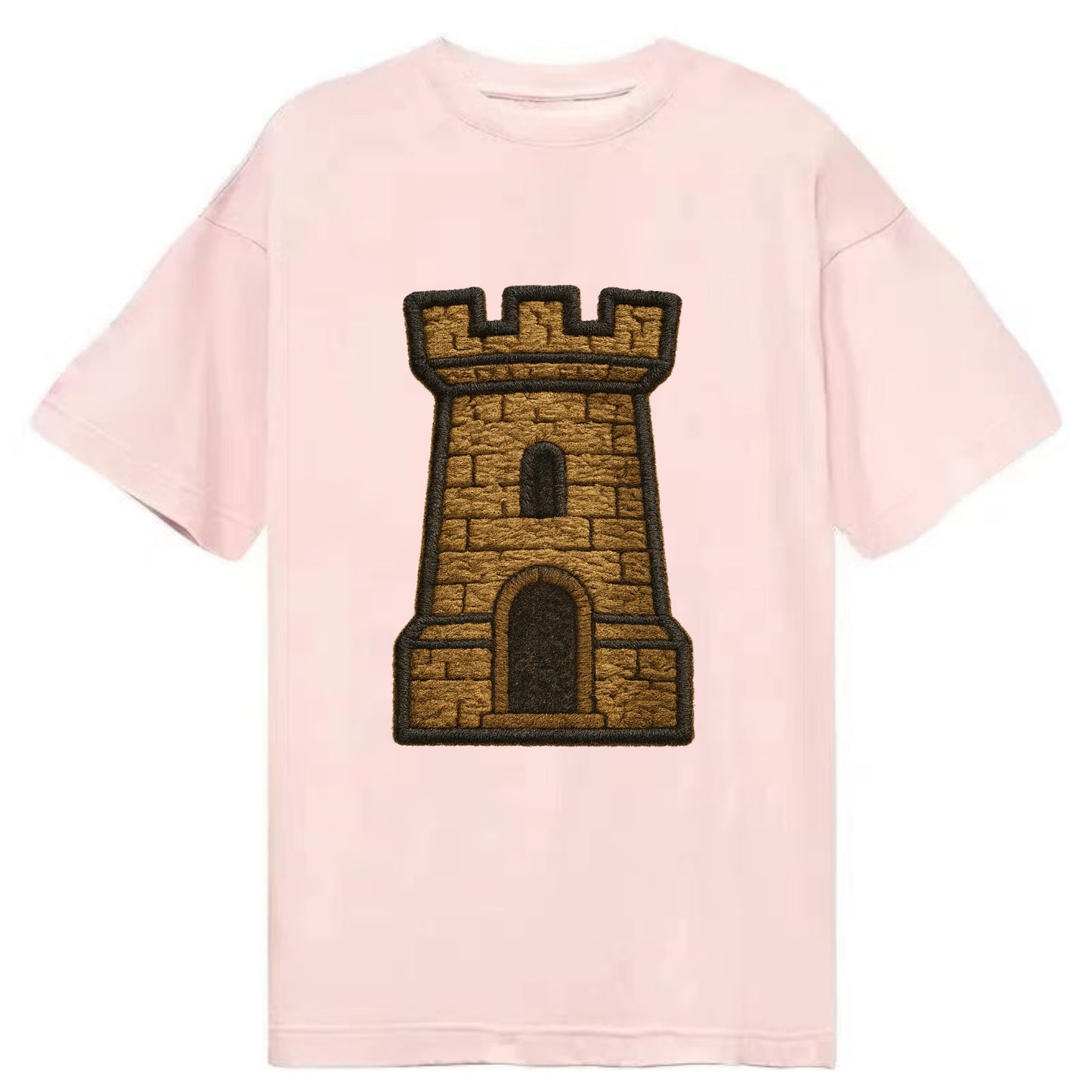 Castle Tower  - Classic T-shirt - Pink
