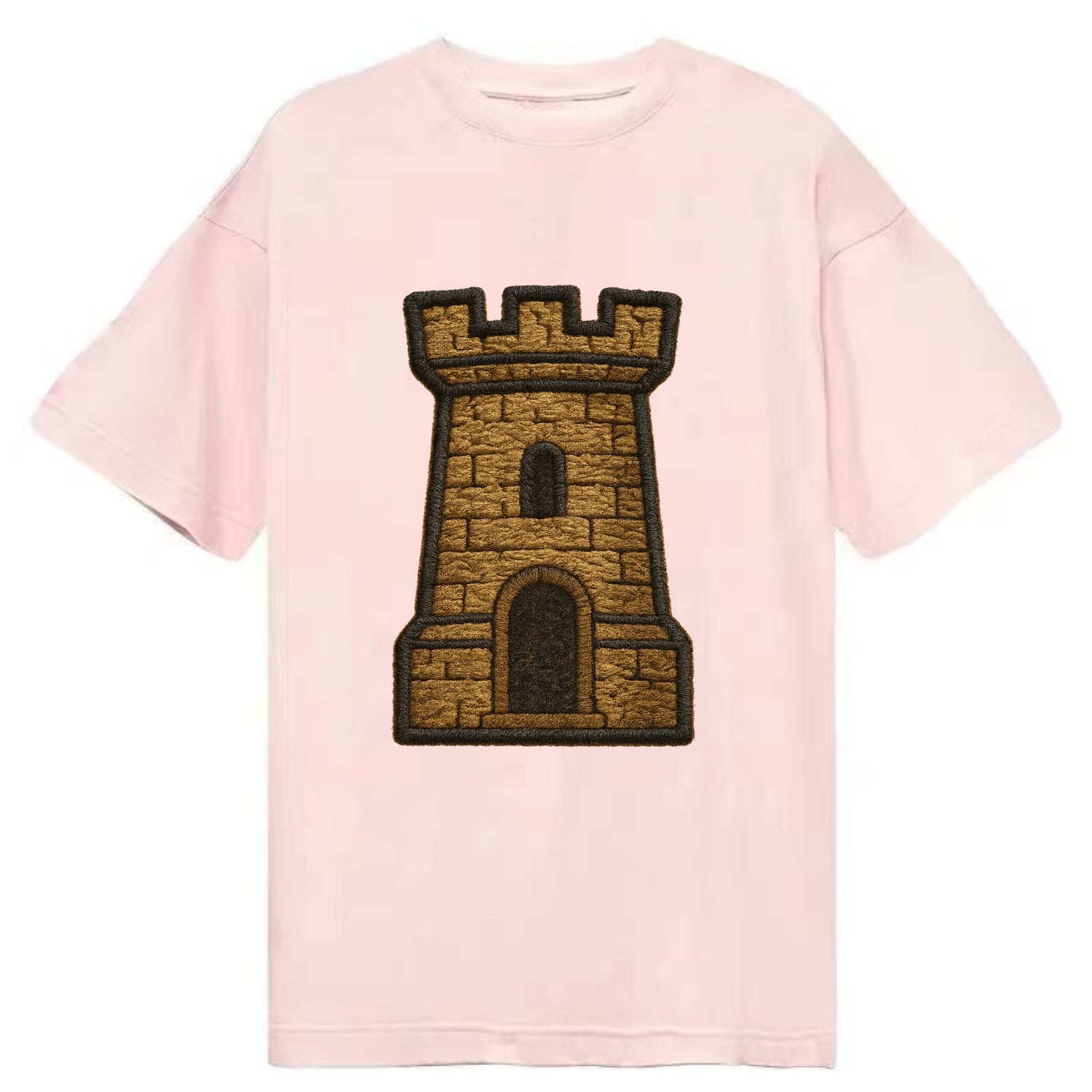 Castle Tower  - Classic T-shirt - Pink