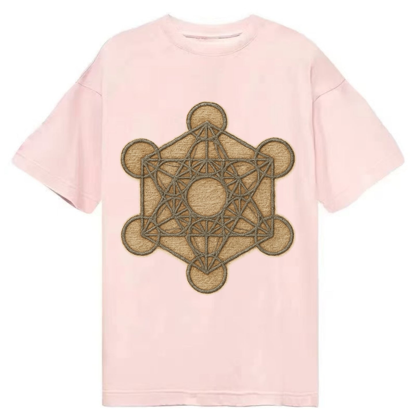 Metatron's Cube  - Classic T-shirt - Pink