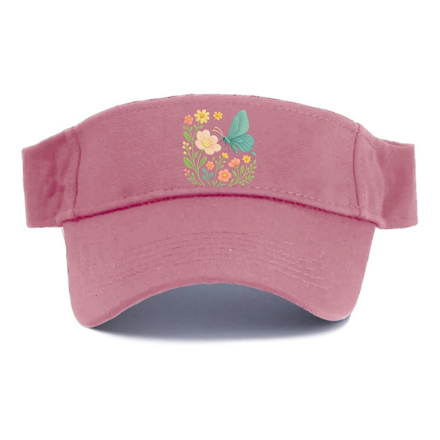 Mint Night Butterfly - Visor - Pink