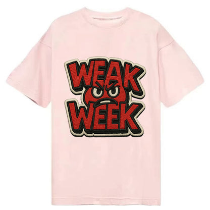 WEAK;WEEK WARRIOR Monday Blue Cap - Classic T-shirt - Pink