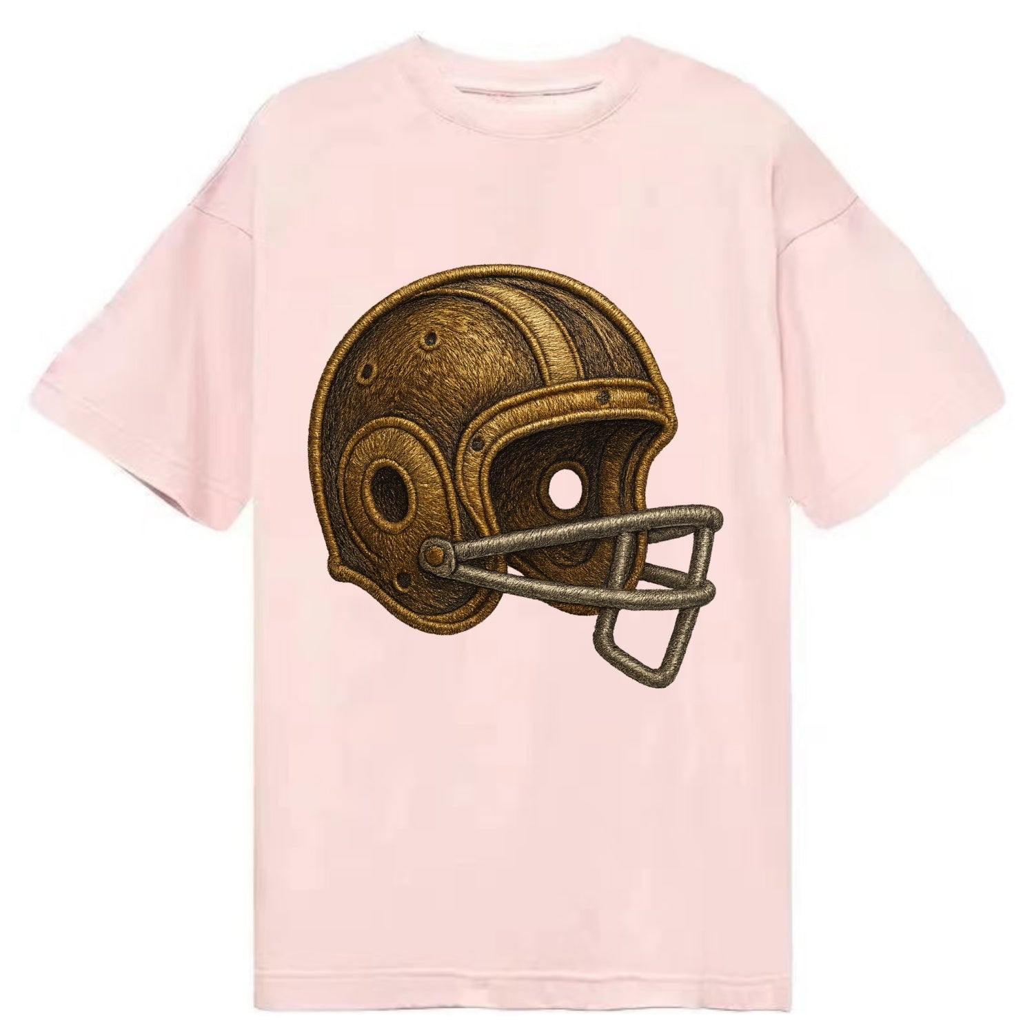 Football Helmet  - Classic T-shirt - Pink