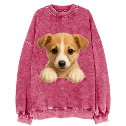 Whippet  - Vintage Sweatshirt - Pink