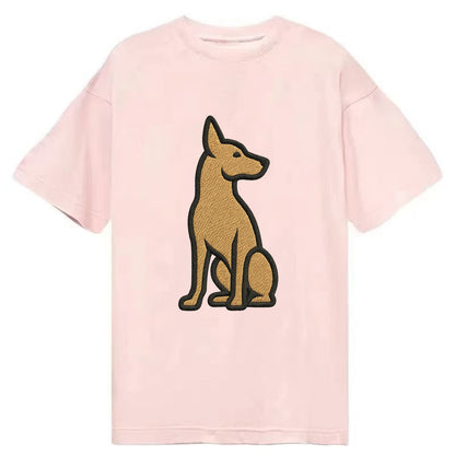 Pharaoh Hound - Tan colored sitting pose Classic T-shirt - Pink