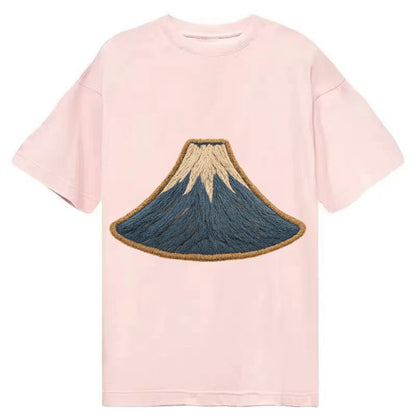 Sacred Mountain  - Classic T-shirt - Pink