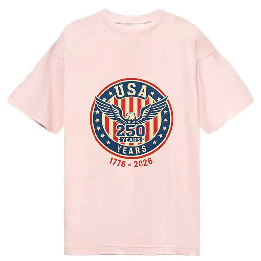 Usa 250 Years Eagle Seal - Classic T-shirt - Pink