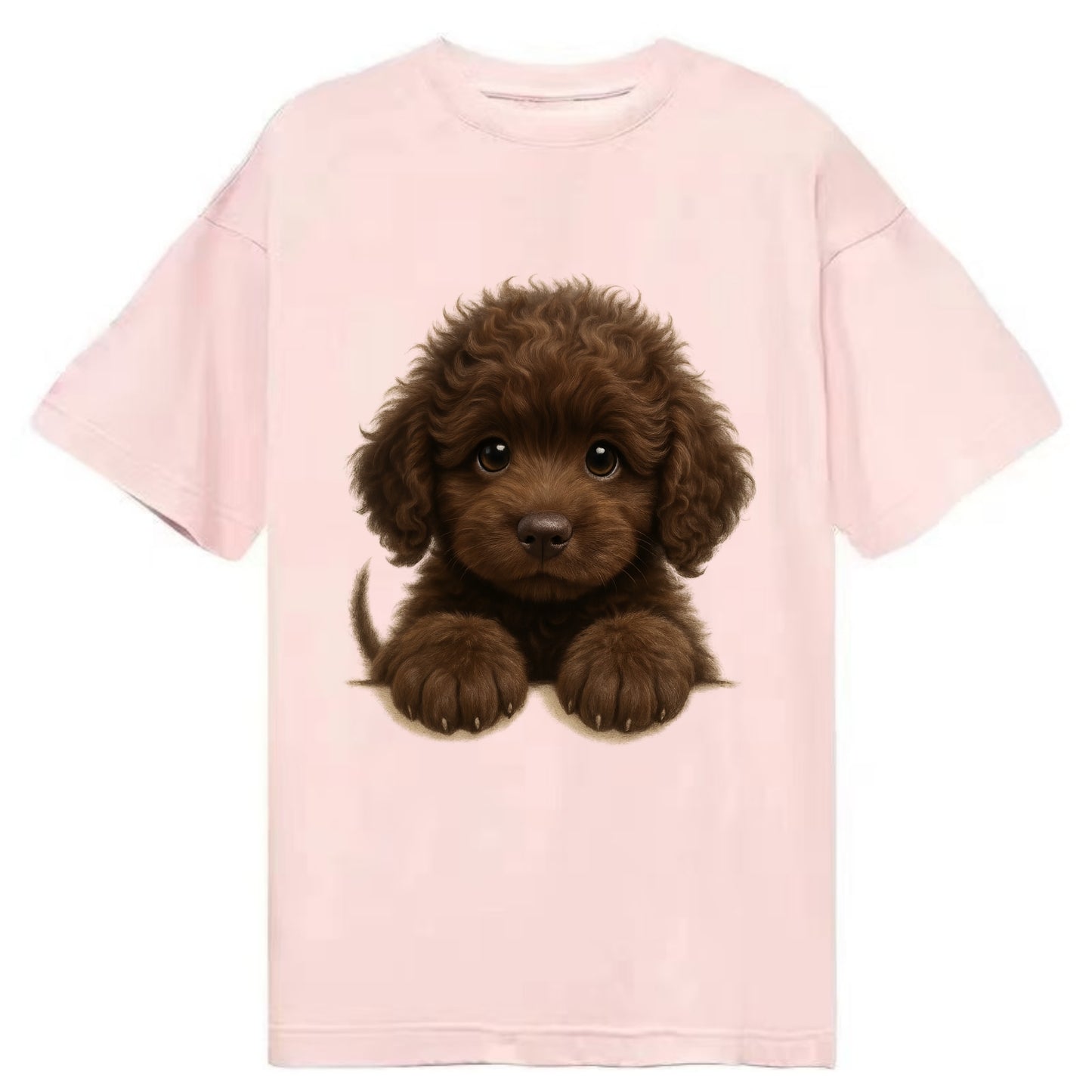 Irish Water Spaniel  - Classic T-shirt - Pink