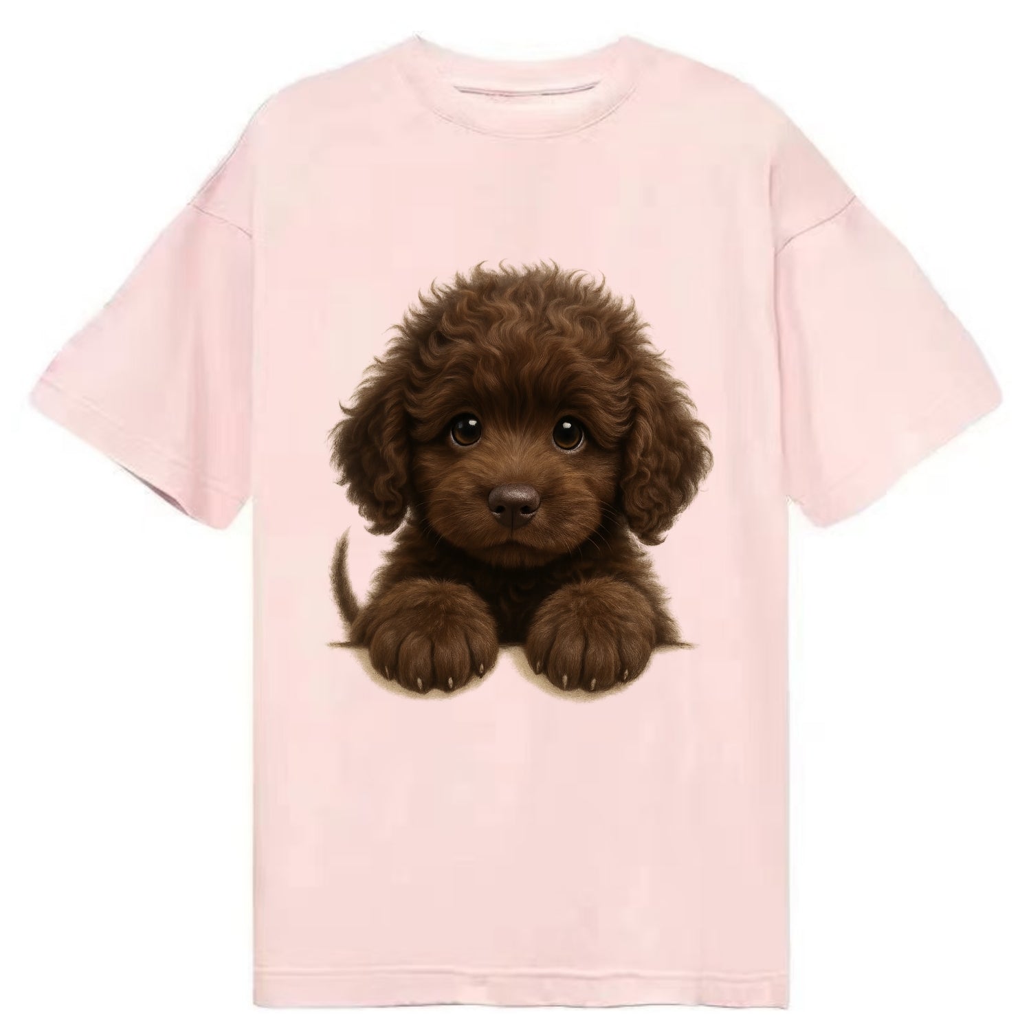 Irish Water Spaniel  - Classic T-shirt - Pink