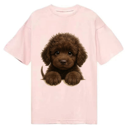 Irish Water Spaniel  - Classic T-shirt - Pink