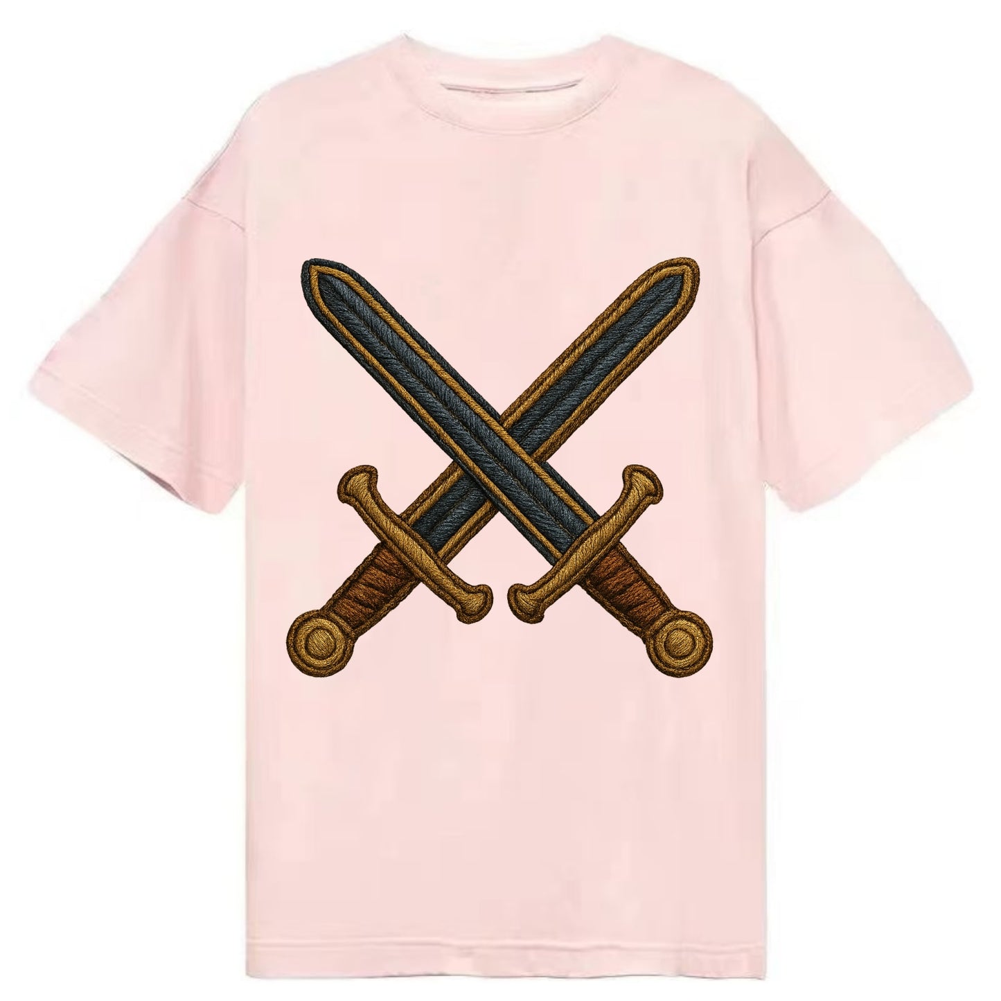 Crossed Swords  - Classic T-shirt - Pink