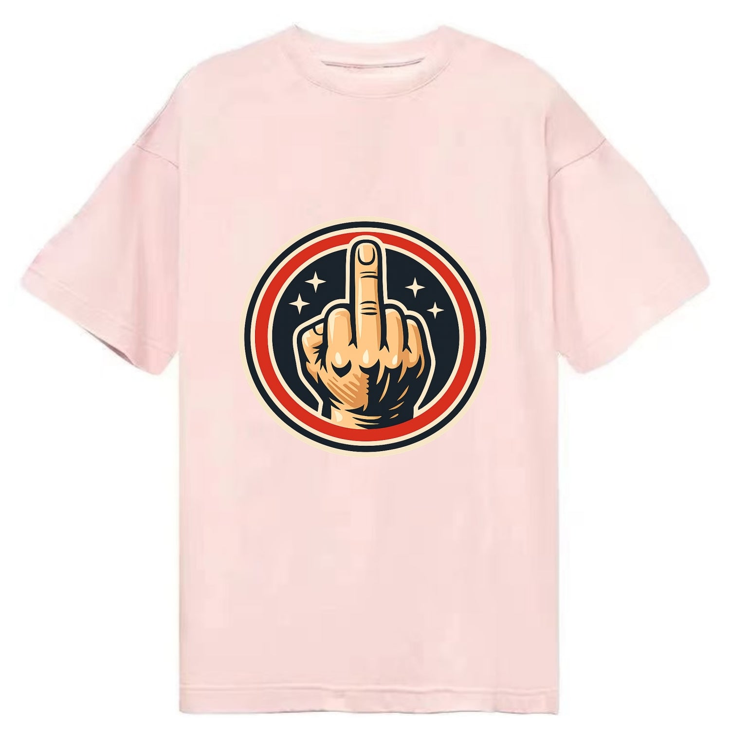 Defiant Spirit Emblem - Classic T-shirt - Pink