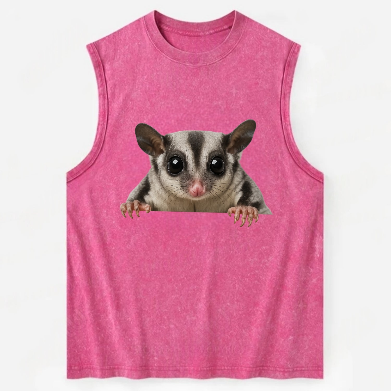 Sugar Glider  - Vintage Washed Tank - Pink