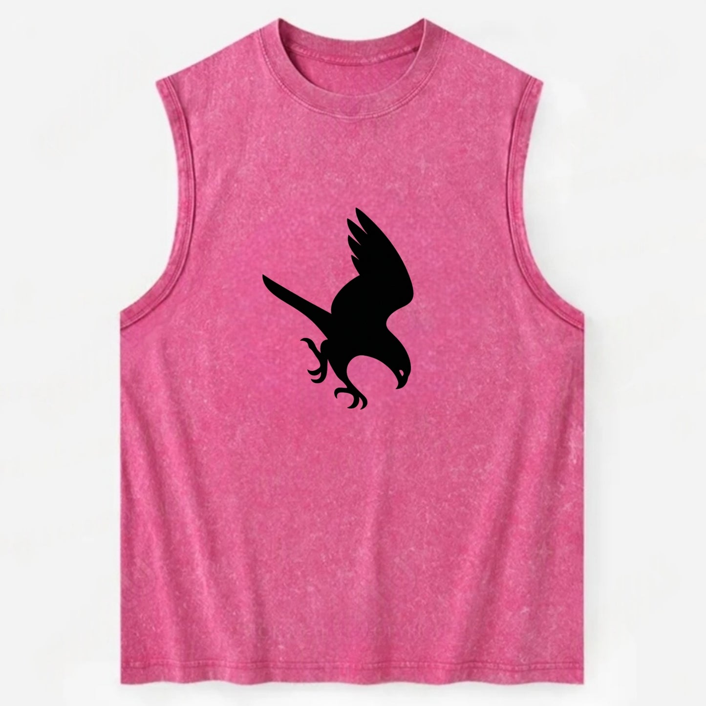 Hawk diving for prey - Vintage Washed Tank - Pink