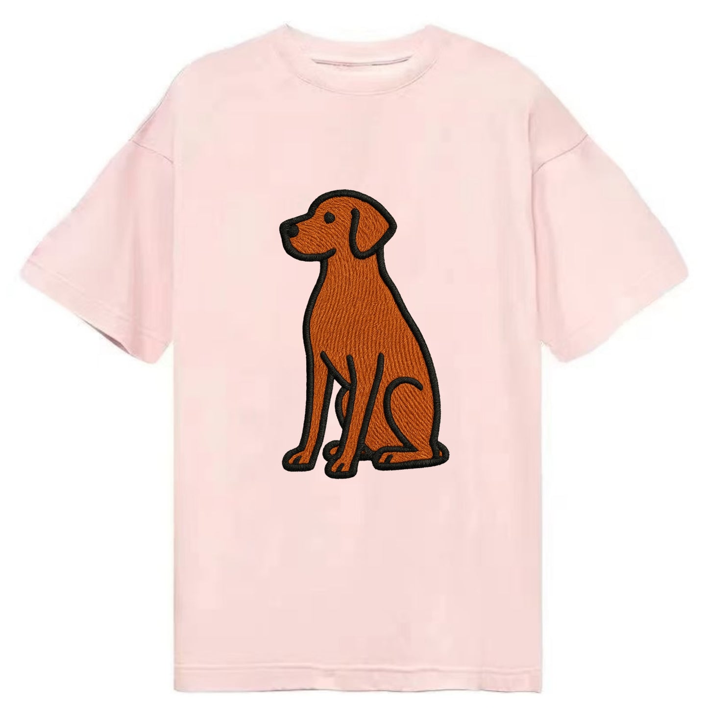 Vizsla - Rust colored sitting pose - Cla Classic T-shirt - Pink