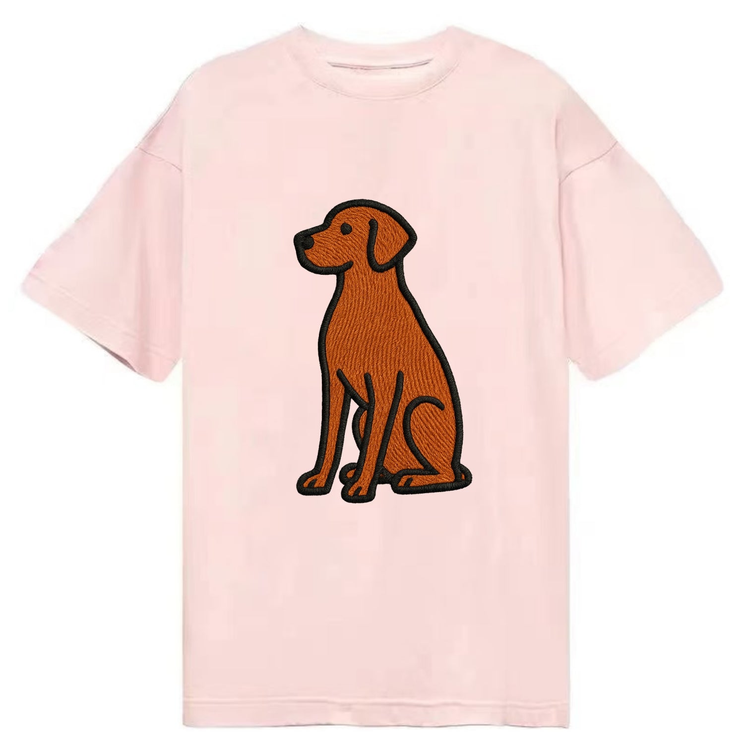 Vizsla - Rust colored sitting pose - Cla Classic T-shirt - Pink