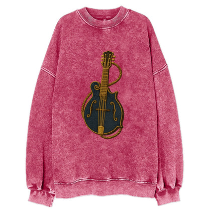 Mandolin  - Vintage Sweatshirt - Pink