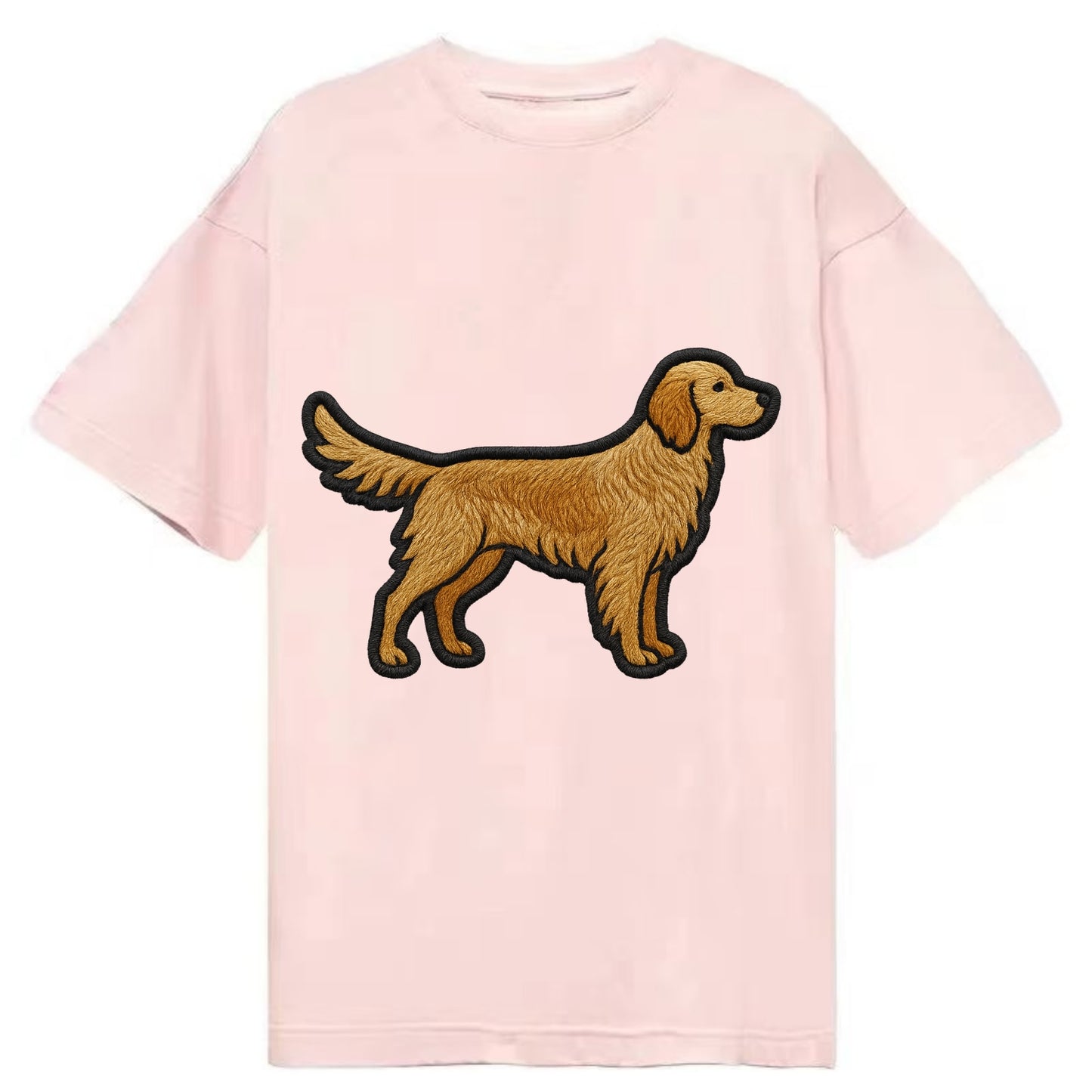 English Setter - Trendy feathered design - Classic T-shirt - Pink