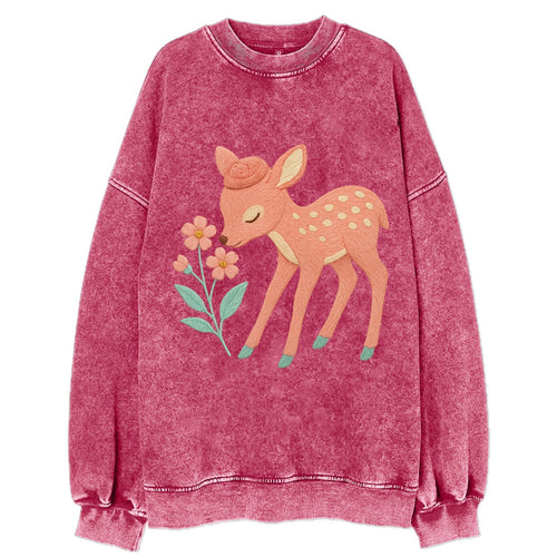 Coral Fawn - Vintage Sweatshirt