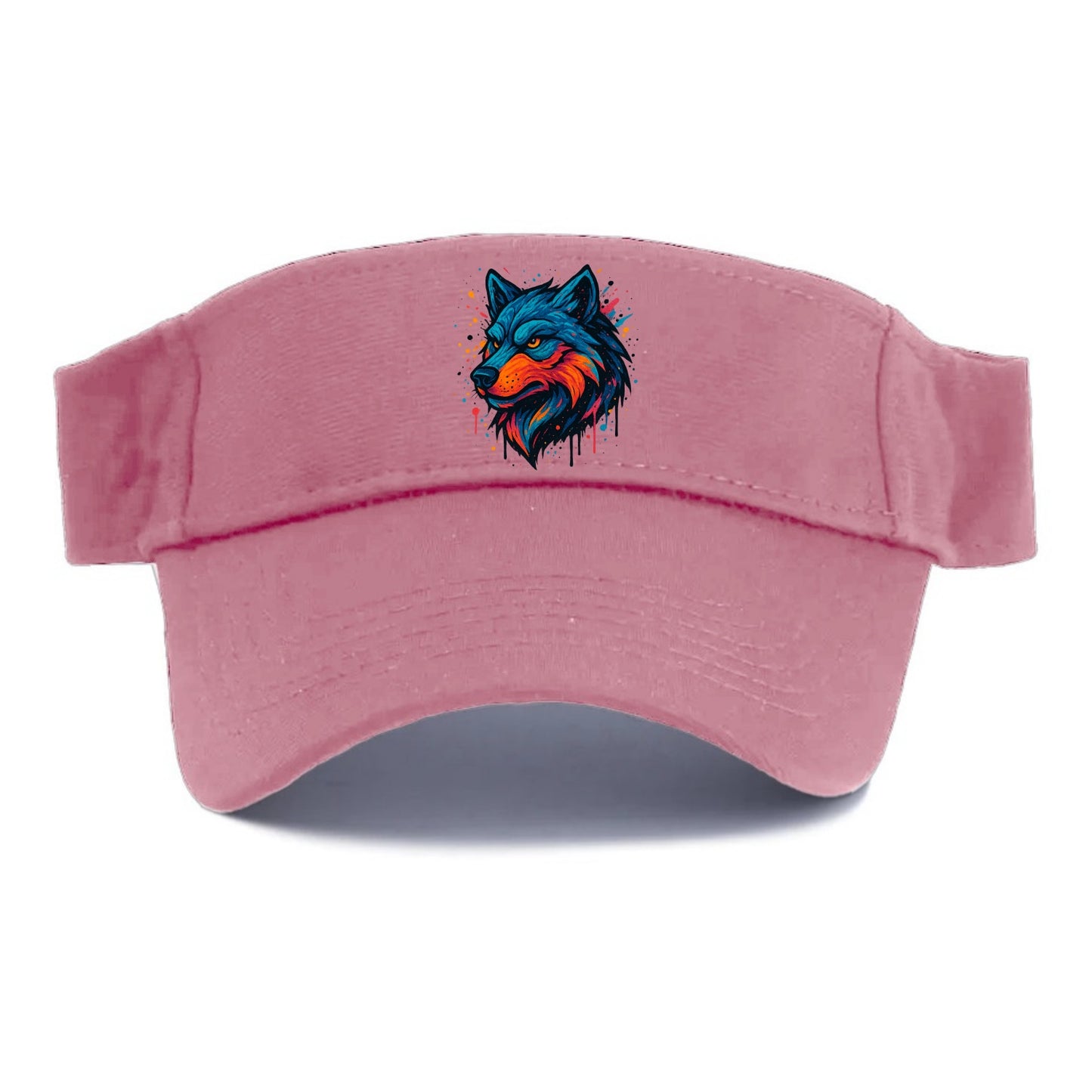 Velvet Wolf Royal  - Visor - Pink