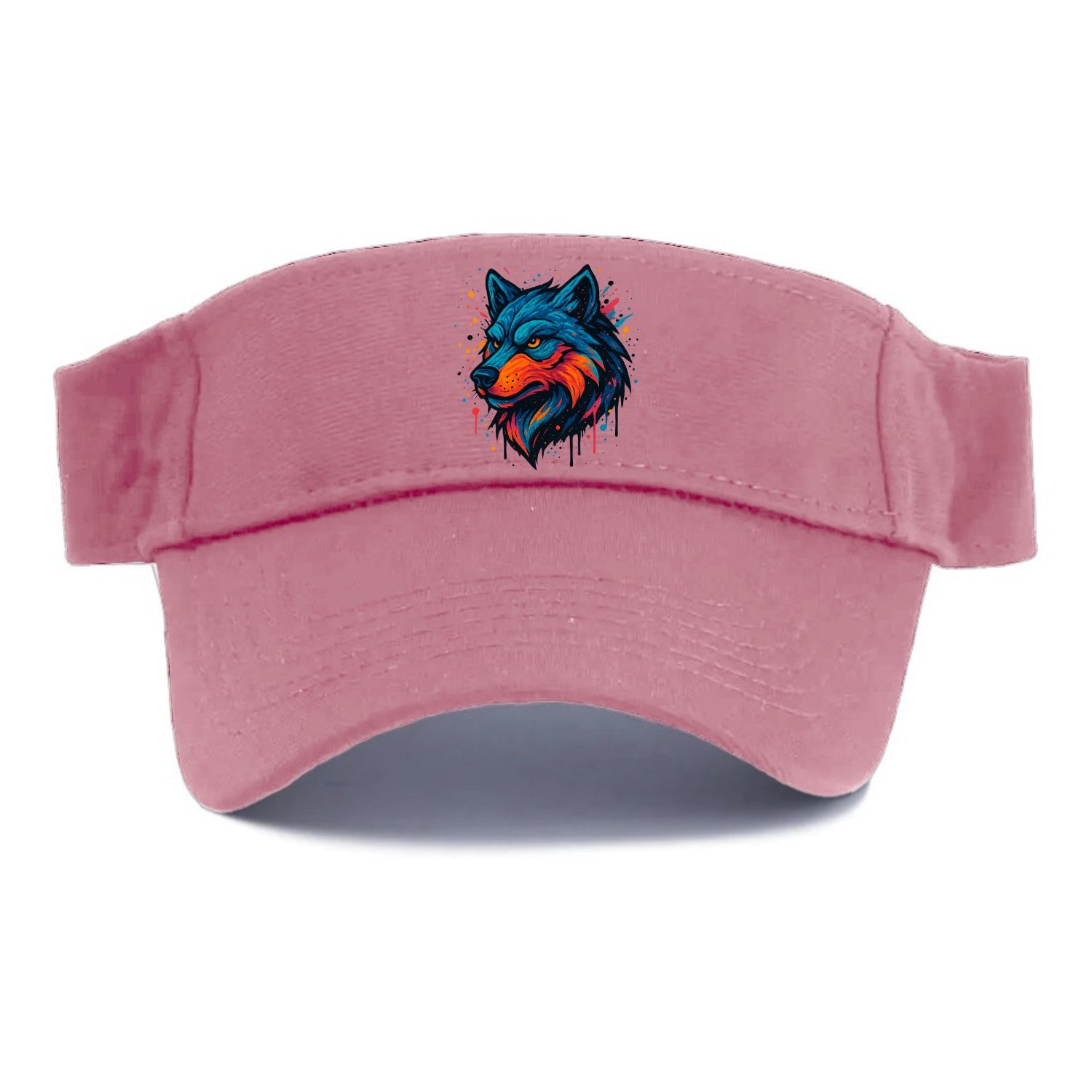 Velvet Wolf Royal  - Visor - Pink