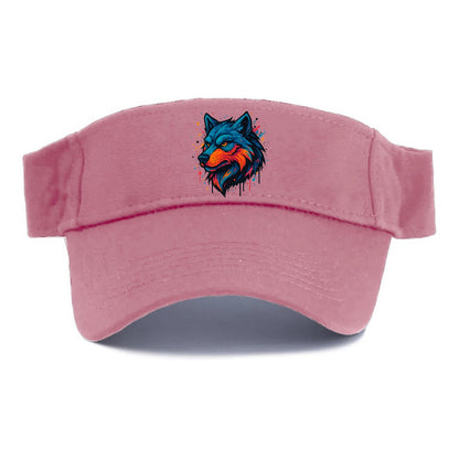 Velvet Wolf Royal  - Visor - Pink