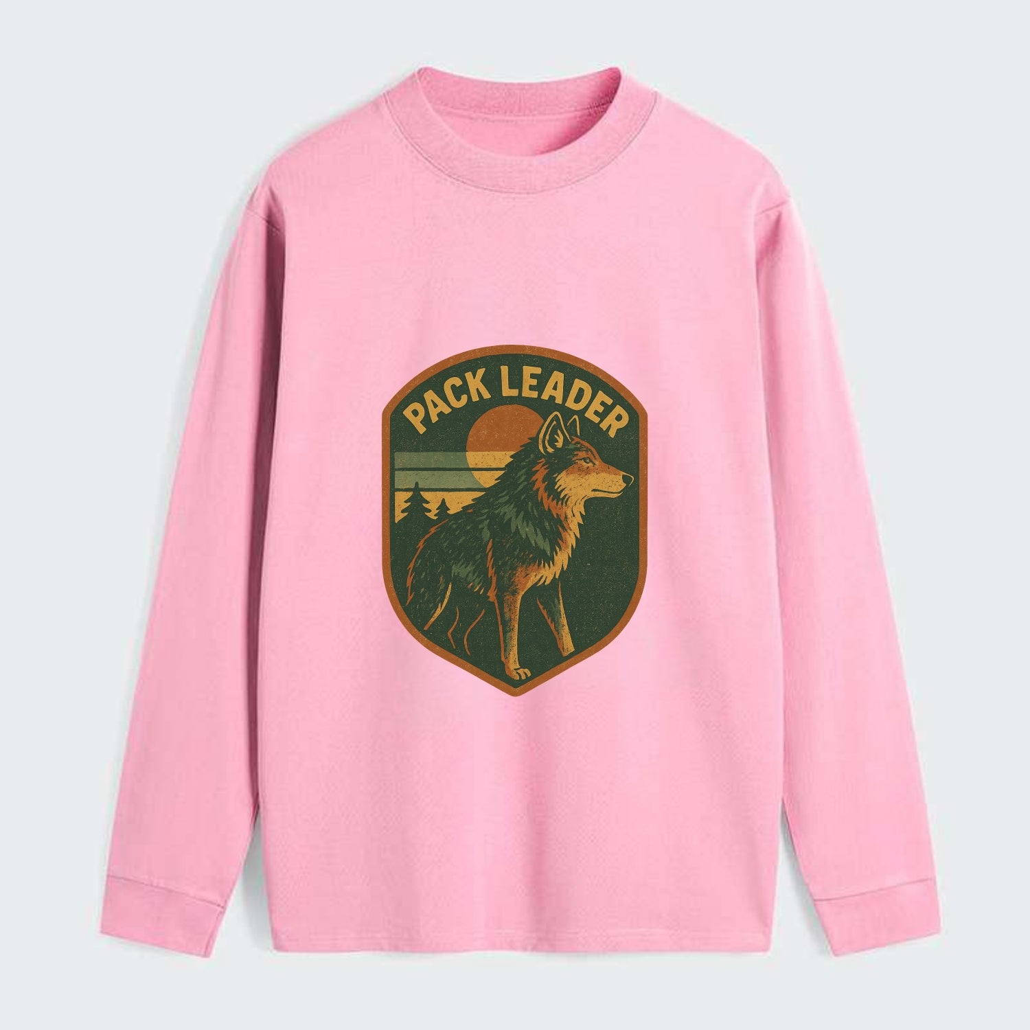 Pack Leader  - Classic Long Sleeve Shirt - Pink