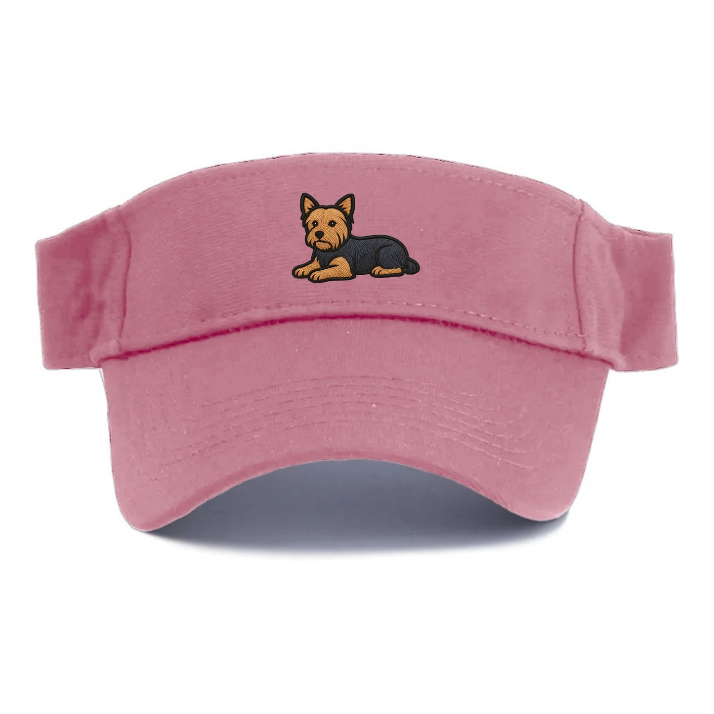 Yorkshire Terrier - Blue and tan relaxed Visor - Pink