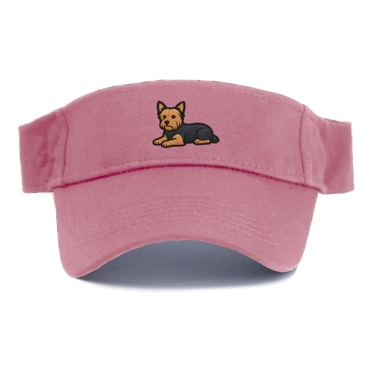 Yorkshire Terrier - Blue and tan relaxed Visor - Pink