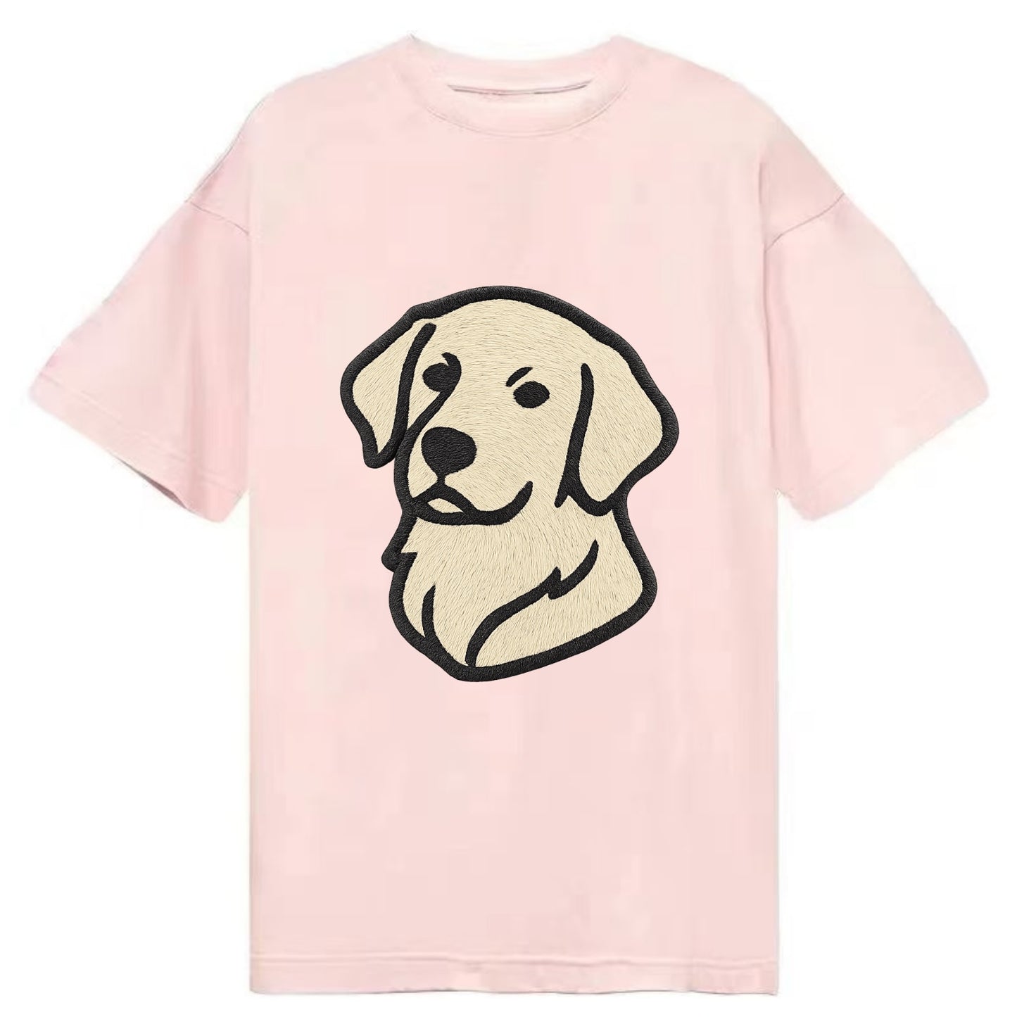 Golden Retriever - Head tilt curious pos Classic T-shirt - Pink
