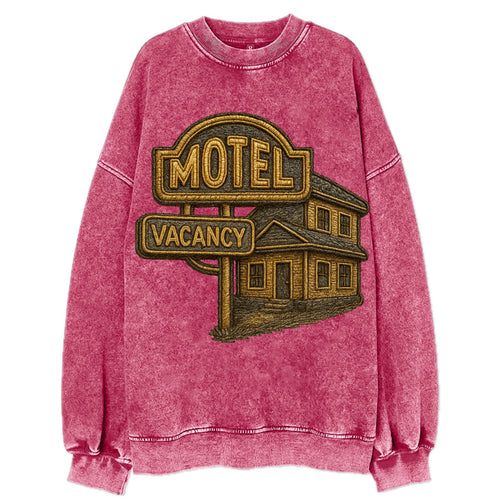 Motel Sign  - Vintage Sweatshirt