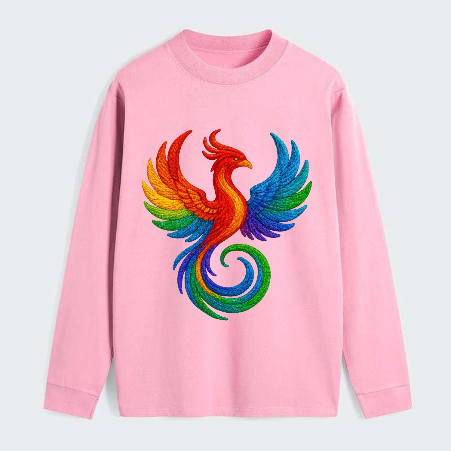 Phoenix Rising  - Classic Long Sleeve Shirt - Pink