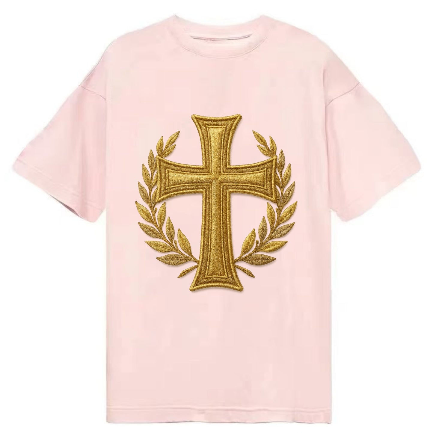 Victory Cross  - Classic T-shirt - Pink