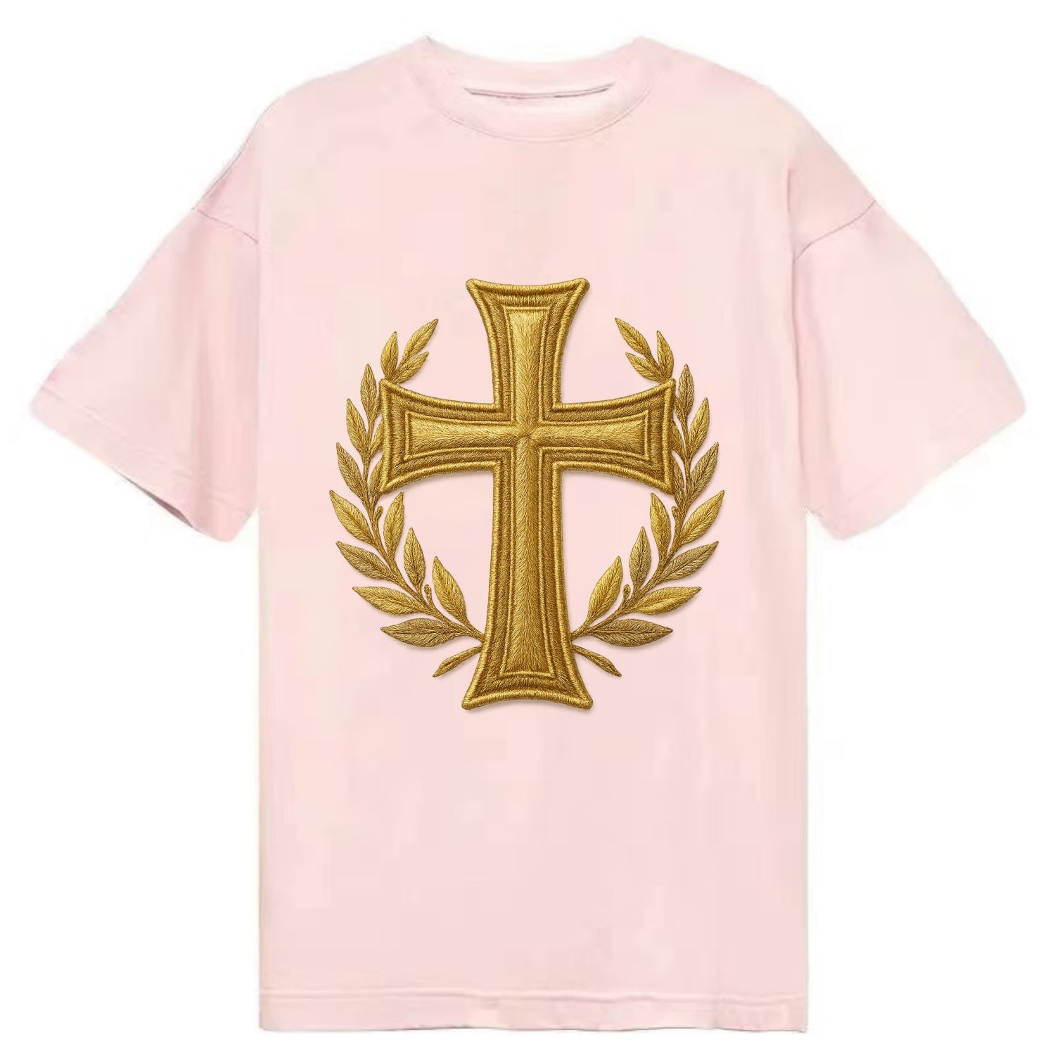 Victory Cross  - Classic T-shirt - Pink