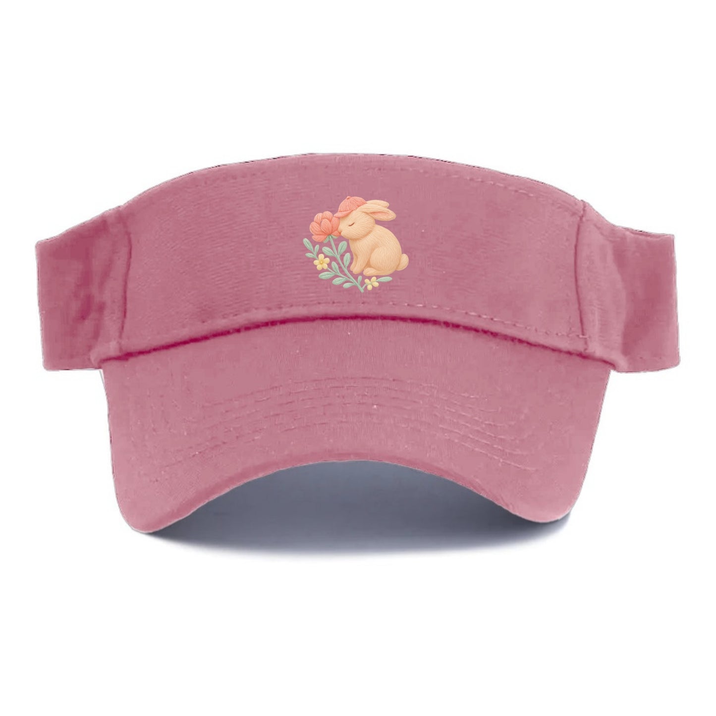 Peach Bunny - Visor - Pink