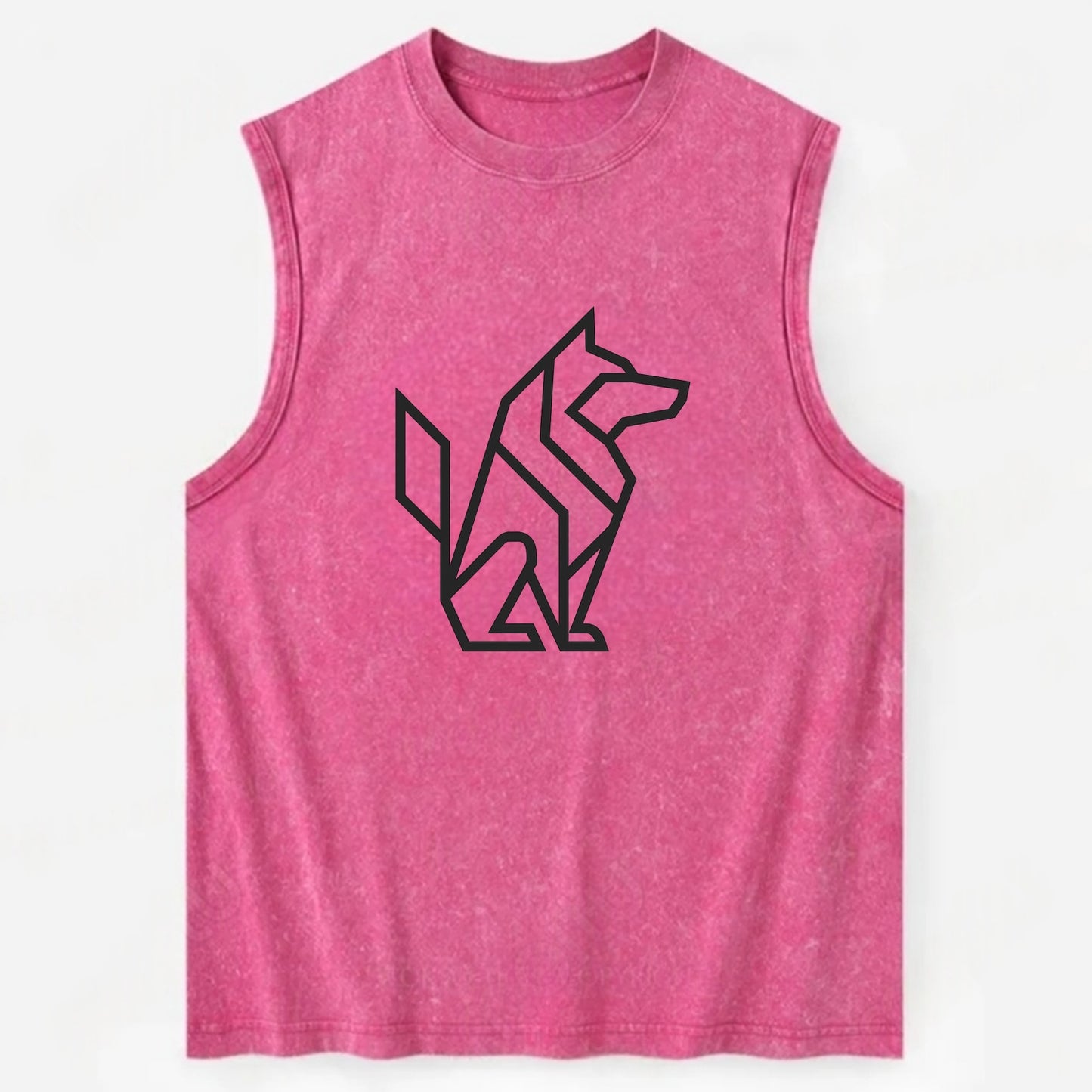 Born to be Wild  - Vintage Washed Tank - Pink