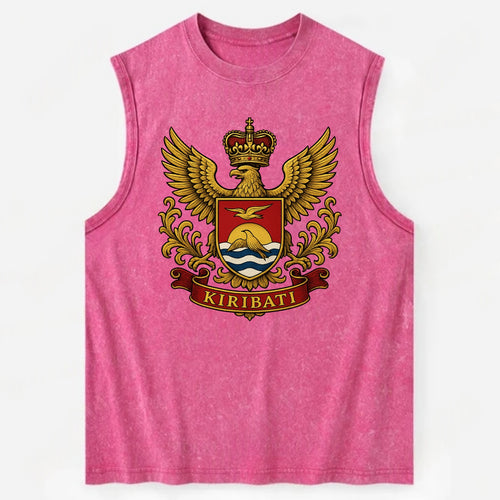 Kiribati Heritage Badge  - Vintage Washed Tank