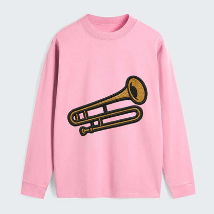 Trombone  - Classic Long Sleeve Shirt - Pink