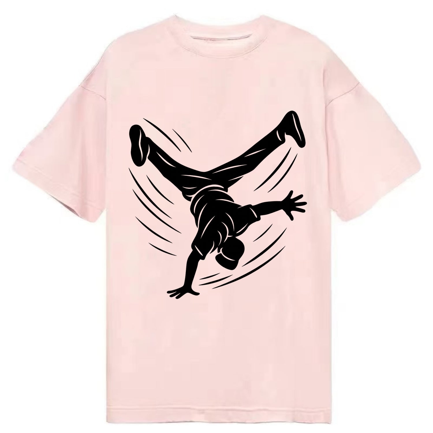 Breakdancer windmill move - Classic T-shirt - Pink