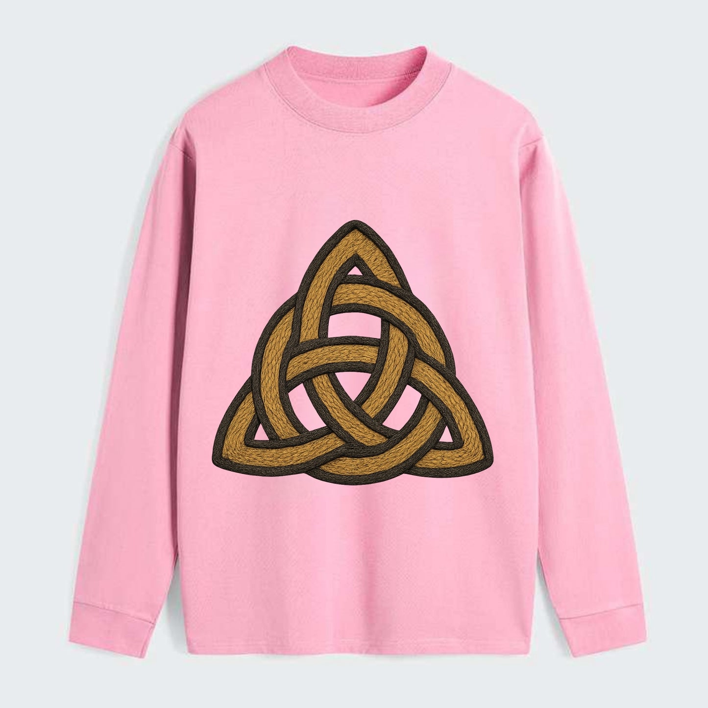 Trinity Knot  - Classic Long Sleeve Shirt - Pink
