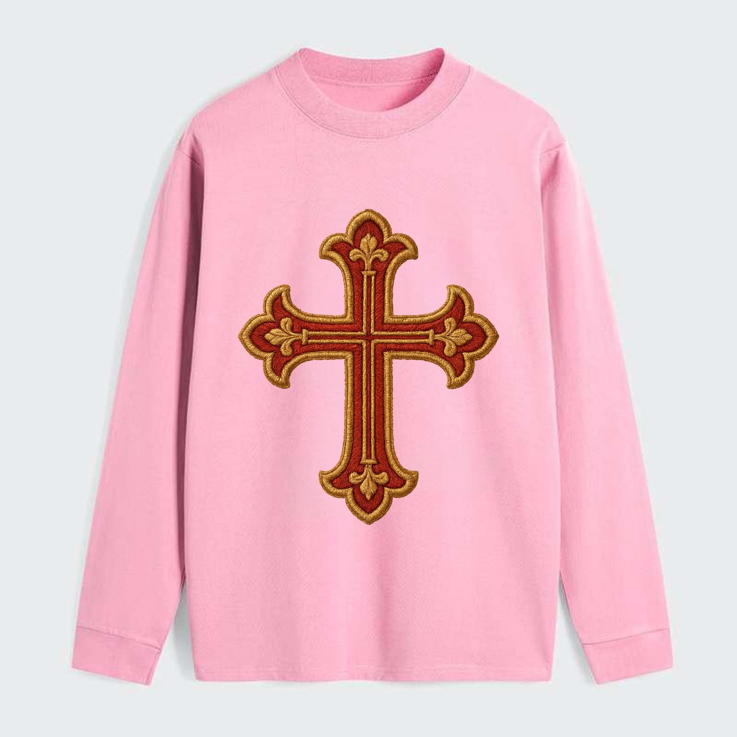 Armenian Cross - Classic Long Sleeve Shirt - Pink