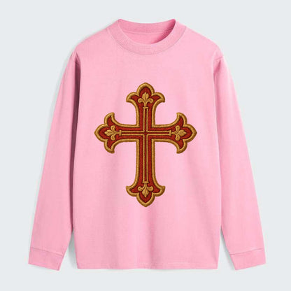 Armenian Cross - Classic Long Sleeve Shirt - Pink