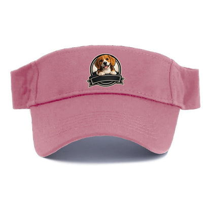 Paws Up Beagle - Visor - Pink