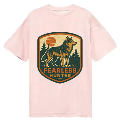 Fearless Hunter  - Classic T-shirt - Pink