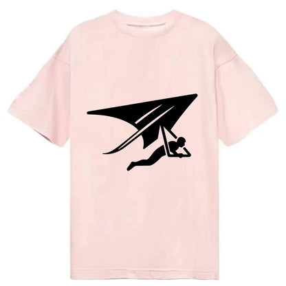 Hang glider soaring - Classic T-shirt - Pink