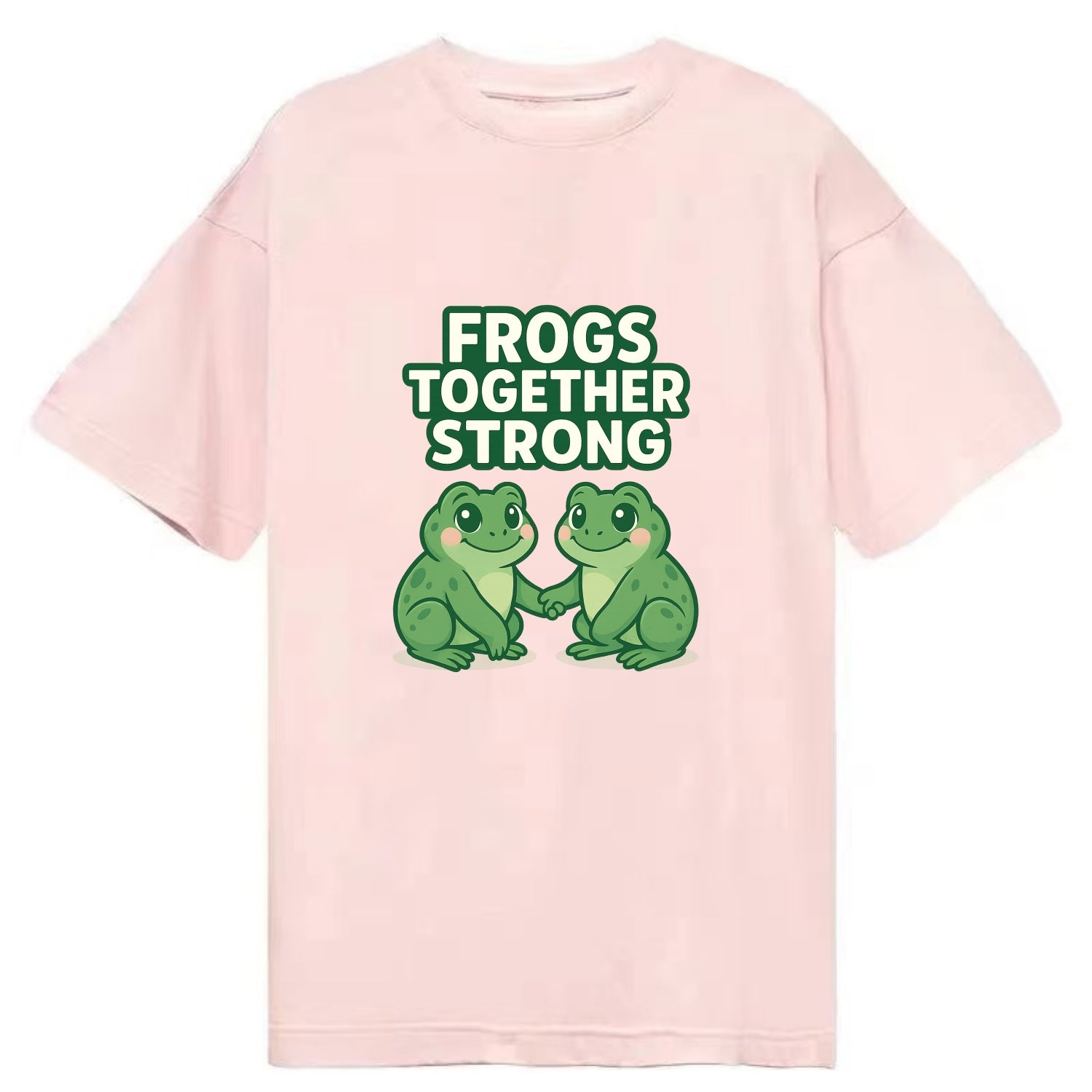 Frogs Together Strong 2 - Classic T-shirt - Pink